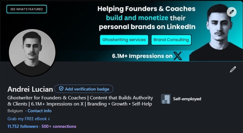 LinkedIn Post Example